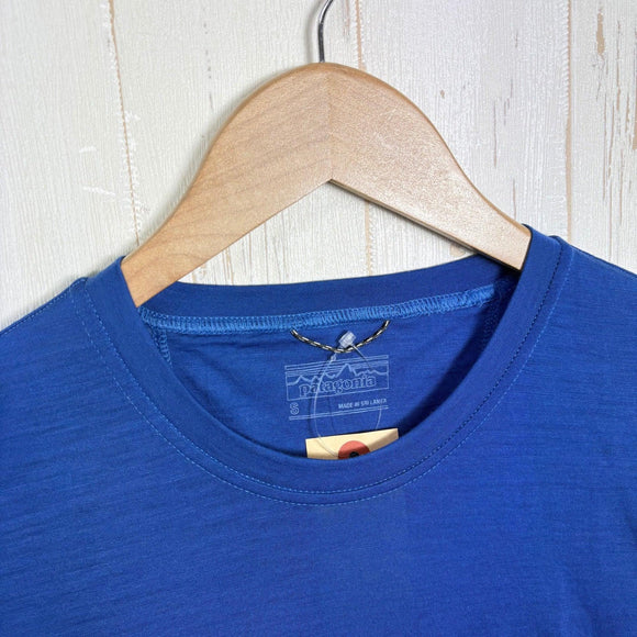 【Men's S ブルー系】 2021 Patagonia ( パタゴニア ) キャプリーン クール メリノ ブレンド グラフィック シャツ Capilene Cool Merino Blend Graphic Shirt FISU メリノウール ウェア トップス
