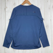 【女士 M 海军蓝系列】 The North Face ( 北面 ) Flash Dry Crew 速干圆领长袖衫 Flash Dry Crew 聚酯纤维 运动服饰 上衣 内搭 衬衫 长袖T恤 圆领 合成纤维 z00057596