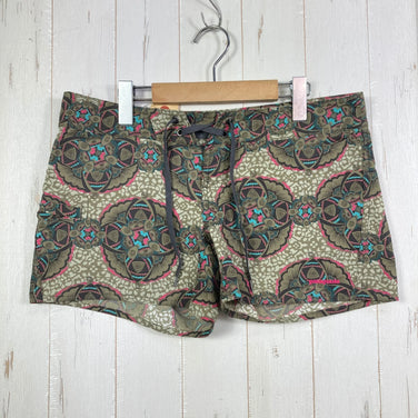 [Women's 4 Beige] 2012 Patagonia Wavefarer Board Shorts BFK Nylon Apparel Bottoms Shorts Short Pants z00055704 BFK Shorts