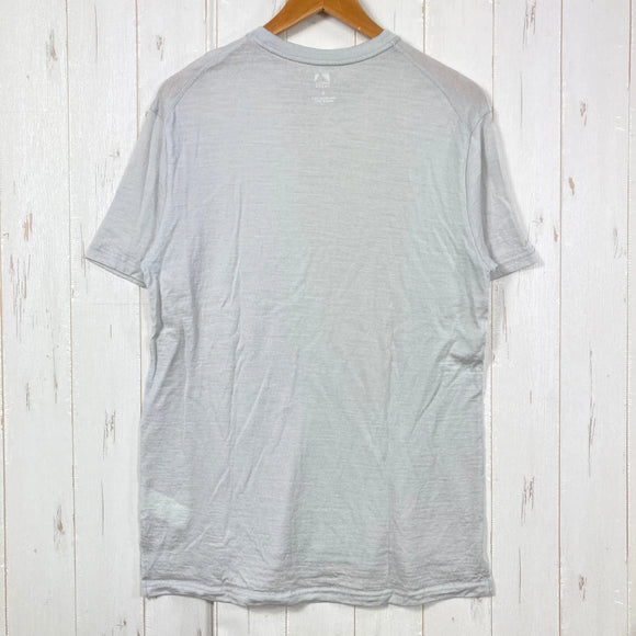 【Unisex S グレー系】 Subtle Voice（サトル ボイス） SV ウール T シャツ SV Wool T-shirt メリノウール ウェア トップス インナー シャツ ロングスリーブTシャツ クルーネック ウール z00060214  ウール ロング
