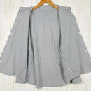 【Men's S ホワイト系】 Ridge Mountain Gear ( リッジマウンテンギア ) ベーシック ロングスリーブ シャツ ストライプ Basic Long Sleeve Shirt "Stripe" ポリエステル ウェア トップス インナー シャツ-3