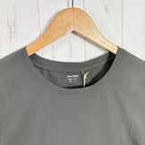 【Unisex L グリーン系】 Houdini ( フーディニ ) ウェザー ティー Weather Tee 159784 Baremark Green z00058222 Baremark Green 化繊 ショートスリーブTシャツ クルーネック インナー シャツ