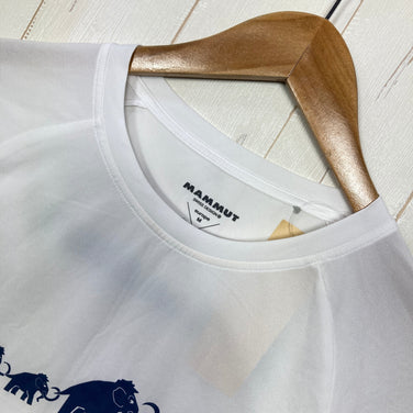 【Women's M ホワイト系】 Mammut ( マムート ) クイックドライ アジリティ ティーシャツ アジアン フィット QD Aegility T-Shirt AF Women "■状態スコア：76 / 100 点■状態明細：旧モデル / 微細な使用感 /