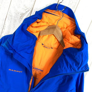 【Men's M ブルー系】 Mammut ( マムート ) ノードワンド ハードシェル サーモ フーデッド ジャケット Nordwand HS Thermo Hooded Jacket 化繊ダウン 1010-24750 Men's プリマロフト・ゴールド・インサ - 【公式】2ndGEAR（セカンドギア）Webショップ【登山用品・アウトドア用品専門 買取販売店】