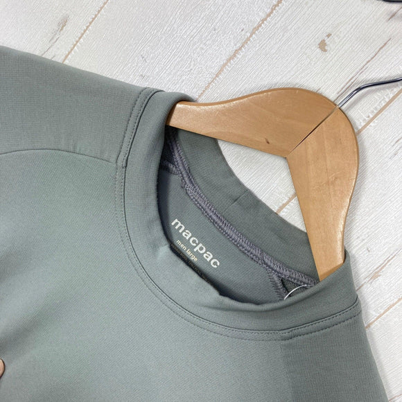 【Men's L グレー系】 Macpac ( マックパック ) マウンテン ウォームス ロングスリーブ クルー メリノウール ウェア トップス インナー シャツ ロングスリーブTシャツ クルーネック ウール z00059295  ウール ロングスリーブTシャツ