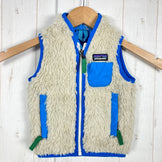 Patagonia Retro X Vest, Boys' 4T Beige, z00053804. Fleece vest.