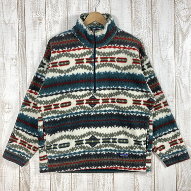 【Men's M アイボリー系】 Patagonia ( パタゴニア ) プリンテッド ライトウェイト シンチラ セーター Printed Lightweight Synchilla Sweater フリース プルオーバー ジャケット サカジャウィア柄 アイボリー ア - 【公式】2ndGEAR（セカンドギア）Webショップ【登山用品・アウトドア用品専門 買取販売店】