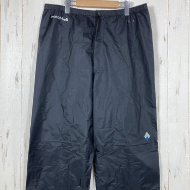 【Men's XL-Long ブラック系】 Montbell ( モンベル ) ストームクルーザー パンツ Men's Storm Cruiser Pants Men's GORE-TEX / GORE C-KNIT ナイロン ウェア ボトムス ロングパンツ レインシェル z0