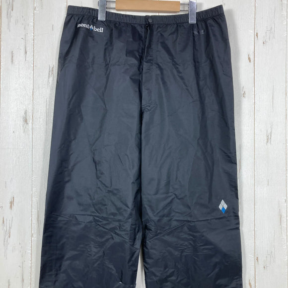 【Men's XL-Long ブラック系】 Montbell ( モンベル ) ストームクルーザー パンツ Men's Storm Cruiser Pants Men's GORE-TEX / GORE C-KNIT ナイロン ウェア ボトムス ロングパンツ レインシェル z0