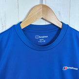 【Men's S ブルー系】 Berghaus ( バーグハウス ) ベーシック ティーシャツ Basic T-Shirt ポリエステル ウェア トップス インナー シャツ ショートスリーブTシャツ クルーネック 化繊 z00057920  化繊 ショートスリーブ