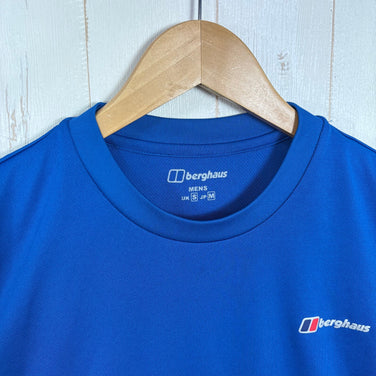 【Men's S ブルー系】 Berghaus ( バーグハウス ) ベーシック ティーシャツ Basic T-Shirt ポリエステル ウェア トップス インナー シャツ ショートスリーブTシャツ クルーネック 化繊 z00057920  化繊 ショートスリーブ