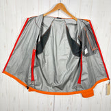 【Men's L オレンジ系】 Finetrack ( ファイントラック ) フロウラップ ジャケット Flow Wrap Jacket タンジェリン ナイロン ウェア トップス アウター ジャケット ソフトシェル z00055221 タンジェリン ソフトシェル ア