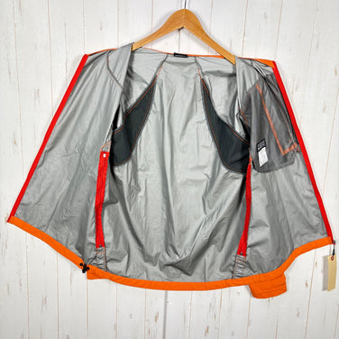 【Men's L オレンジ系】 Finetrack ( ファイントラック ) フロウラップ ジャケット Flow Wrap Jacket タンジェリン ナイロン ウェア トップス アウター ジャケット ソフトシェル z00055221 タンジェリン ソフトシェル ア