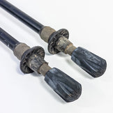 Leki Micro Vario Carbon AS 登山杖 (110-130cm，黑色) z00052659