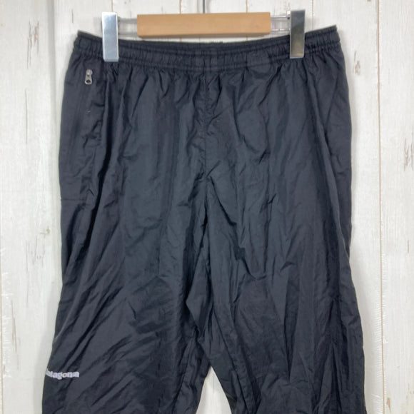 【Men's S ブラック系】 2016 Patagonia ( パタゴニア ) フーディニ パンツ Houdini Pants BLK / Black 生産終了モデル 入手困難 15D リップストップ DWR ポケッタブル ナイロン ウェア ボトムス ロングパンツ