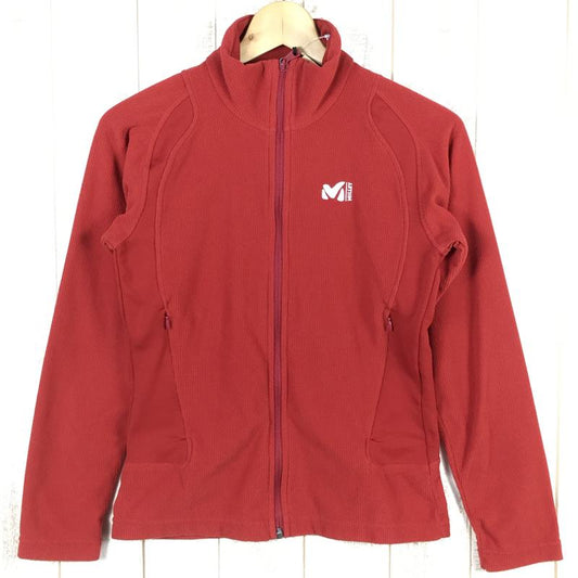 【Women's XS レッド系】 Millet ( ミレー ) レディース マイクロ グリッド ジャケット Ld Micro Grid Jacket フリース MIV2713 International Women's  フリース アウター ジャケット トップス ウェ