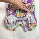 【Baby's 3T パープル系】 2018 Patagonia ( パタゴニア ) パタロハ ロンパース Pataloha Romper Ulu Paradise Light Acal / ULUL オーガニックコットン ウェア ドレス ワンピース z00058082