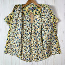 【Women's M ベージュ系】 Chums ( チャムス ) オリジナルパターン コットンシャツ コットン ウェア トップス インナー シャツ ショートスリーブシャツ コットン z00053170  コットン ショートスリーブシャツ インナー シャツ トップス ウェ-4