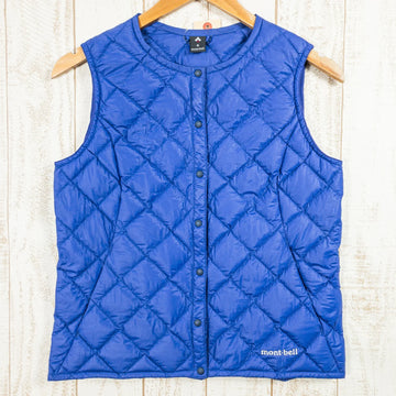 【Women's S ネイビー系】 Montbell ( モンベル ) スペリオダウン ラウンドネックベスト ダウン ウェア トップス ベスト ダウンインサレーション z00051429 ダウンインサレーション ベスト トップス ウェア - 【公式】2ndGEAR（セカンドギア）Webショップ【登山用品・アウトドア用品専門 買取販売店】