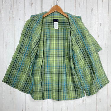 【Men's S グリーン系】 2009 Patagonia ( パタゴニア ) ショートスリーブ パッカーウェア シャツ Short Sleeved Packerwear Shirts CYU 生産終了モデル 入手困難 ウェア トップス インナー シャツ ショート