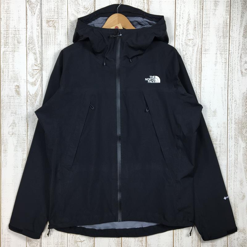 【Men's XL ブラック系】 The North Face ( ザ・ノースフェイス ) クライム ライト ジャケット Climb Light Jacket ゴアテックス レインシェル フーディ NP12201 Asian Men's  レインシェル アウター ジャ