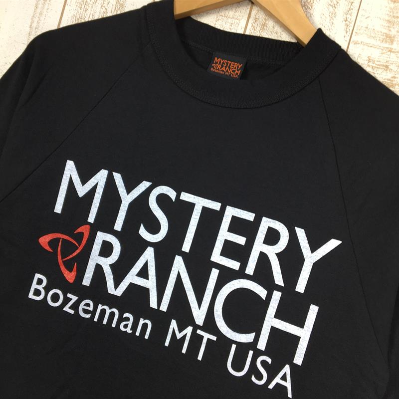 【Men's S ブラック系】 Mystery Ranch ( ミステリーランチ ) ベースボールティー Baseball Tee Tシャツ 7部袖 ラグラン 生産終了モデル 入手困難 International Men's  コットン ショートスリーブTシャツ ク