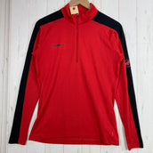【Men's S レッド系】 Mammut ( マムート ) パフォーマンス サーマル ジップ ロングスリーブ ポリエステル ウェア トップス インナー シャツ ロングスリーブシャツ 化繊 z00059468 化繊 ロングスリーブシャツ インナー シャツ トップ