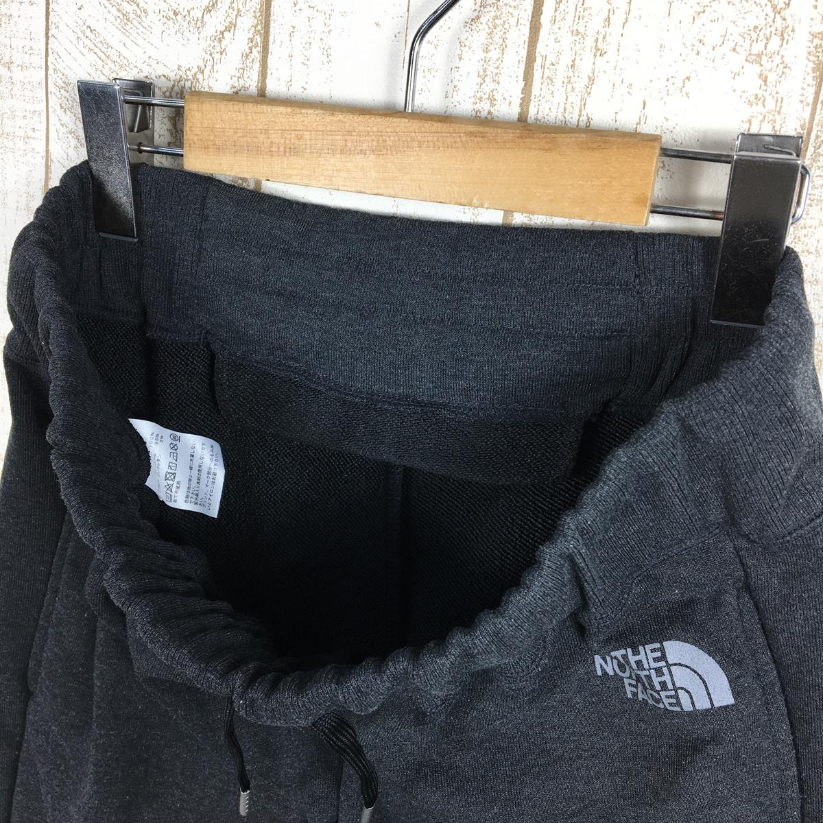 【Men's M チャコール系】 The North Face ( ザ・ノースフェイス ) カラー ヘザード スウェット ロング パンツ Color Heathered Sweat Long Pants NB81696 Asian Men's  化繊 ロングパンツ ボ