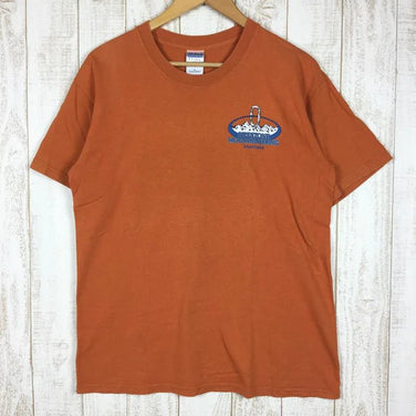 【Men's M オレンジ系】 パイプストーンマウンテニアリング Pipestone Mountaineering カラビナ Tシャツ 希少なアウトドアTシャツ Men's 化繊 ショートスリーブTシャツ クルーネック インナー シャツ トップス ウェア - 【公式】2ndGEAR（セカンドギア）Webショップ【登山用品・アウトドア用品専門 買取販売店】