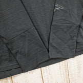 【Men's L グレー系】 Atelier Blue Bottle ( アトリエブルーボトル ) モック ロングスリーブ Mock Long Sleeve スーパーナチュラル コラボ ウール ウェア トップス インナー シャツ ロングスリーブシャツ ウール z0 - 【公式】2ndGEAR（セカンドギア）Webショップ【登山用品・アウトドア用品専門 買取販売店】