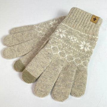【OneSize ベージュ系】 Montbell ( モンベル ) ウール ニット グローブ Wool Knit Glove ウール ウェア ウェア小物 グローブ 手袋 z00055633  グローブ 手袋 ウェア小物 ウェア