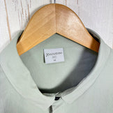 【Men's M グリーン系】 Houdini ( フーディニ ) メンズ コスモ シャツ M's Cosmo Shirt 238724 FROST GREEN z00055925 FROST GREEN 化繊 ショートスリーブシャツ インナー シャツ トップス ウ