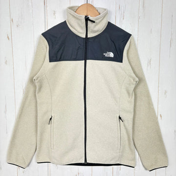 【Women's M アイボリー系】 The North Face ( ザ・ノースフェイス ) マウンテン バーサ マイクロ ジャケット Mountain Versa Micro Jacket ポリエステル ウェア トップス アウター ジャケット フリース z000573