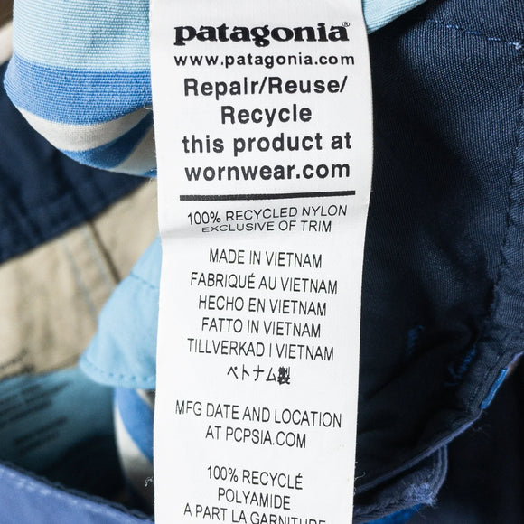 【Men's 30 ブルー系】 Patagonia ( パタゴニア ) ウェーブ フェアラー ボード ショーツ 19インチ ナイロン 86623 International Men's FLBE 化繊 ショーツ ショートパンツ ボトムス ウェア - 【公式】2ndGEAR（セカンドギア）Webショップ【登山用品・アウトドア用品専門 買取販売店】
