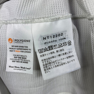 【Men's S グレー系】 The North Face ( ザ・ノースフェイス ) ショート スリーブ フラッシュドライ スリーディー ジップ アップ Short Sleeve Flashdry 3D Zip Up ポリエステル ウェア トップス インナー シ