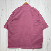 【Men's M ピンク系】 Stonemaster ( ストーンマスター ) エスエム フィールド シャツ ショート スリーブ ハイブリッド ピグメント ダイ SM FIELD SHIRT SS HYBRID PIGMENT DYED ピグメントダイ｜ポケッタブ
