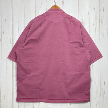 【Men's M ピンク系】 Stonemaster ( ストーンマスター ) エスエム フィールド シャツ ショート スリーブ ハイブリッド ピグメント ダイ SM FIELD SHIRT SS HYBRID PIGMENT DYED ピグメントダイ｜ポケッタブ