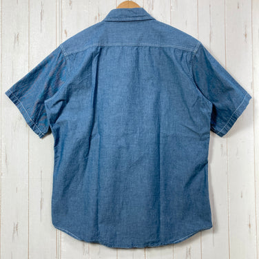 【Men's L ブルー系】 Camco（カムコ） シャンブレー シャツ Chambray Shirt コットン ウェア トップス インナー シャツ ロングスリーブシャツ 化繊 z00058766  化繊 ロングスリーブシャツ インナー シャツ トップス ウェア