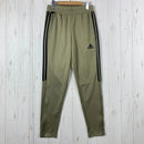 【Men's M ベージュ系】 Adidas ( アディダス ) エアロレディ セレノ スリムテーパードカット 3ストライプパンツ AEROREADY Sereno Slim Tapered Cut 3-Stripes Pants オービットグリーン ポリエステル-1