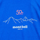 【Men's M ブルー系】 Montbell ( モンベル ) 50th WIC.T サミッツ 50周年限定モデル ポリエステル ウェア トップス インナー シャツ ショートスリーブTシャツ クルーネック 化繊 z00053067  化繊 ショートスリーブTシャ-6