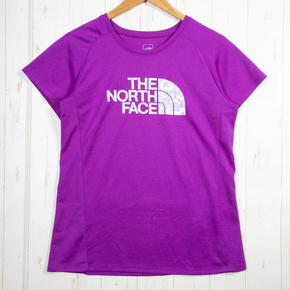 【Women's XL パープル系】 The North Face ( ザ・ノースフェイス ) ショートスリーブ アルファドライ ロゴ クルー S/S ALPHADRY Logo Crew ポリエステル ウェア トップス インナー シャツ ショートスリーブTシャツ クルー - 【公式】2ndGEAR（セカンドギア）Webショップ【登山用品・アウトドア用品専門 買取販売店】