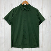 【Men's S グリーン系】 Yamatomichi ( 山と道 ) UL ショートスリーブ シャツ UL Short Sleeve Shirt ポリエステル ウェア トップス インナー シャツ ショートスリーブシャツ 化繊 z00060595 化繊 ショ