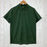 【Men's S グリーン系】 Yamatomichi ( 山と道 ) UL ショートスリーブ シャツ UL Short Sleeve Shirt			 ポリエステル ウェア トップス インナー シャツ ショートスリーブシャツ 化繊 z00060595  化繊 ショ