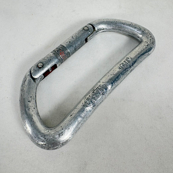 【OneSize シルバー系】 Cassin ( カシン ) ヴィンテージ D型 カラビナ 3点セット Vintage D-Shaped Carabiner Set ビンテージ オリジナル 入手困難 イタリア製 D型 3点セット ロッククライミングギア z00061