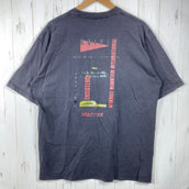 【Men's L ブラック系】 Marmot ( マーモット ) ピースダイイングショートスリーブスリーブティーシャツ Piece Dyeing S/S T-Shirt コットン ウェア トップス インナー シャツ ショートスリーブTシャツ クルーネック コットン