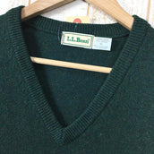 【Men's M グリーン系】 Llbean ( エルエルビーン ) スコティッシュ ラムウール ニット ベスト Scottish Lambwool Knit Vest セーター スコットランド製 Men's ウール ベスト トップス ウェア - 【公式】2ndGEAR（セカンドギア）Webショップ【登山用品・アウトドア用品専門 買取販売店】