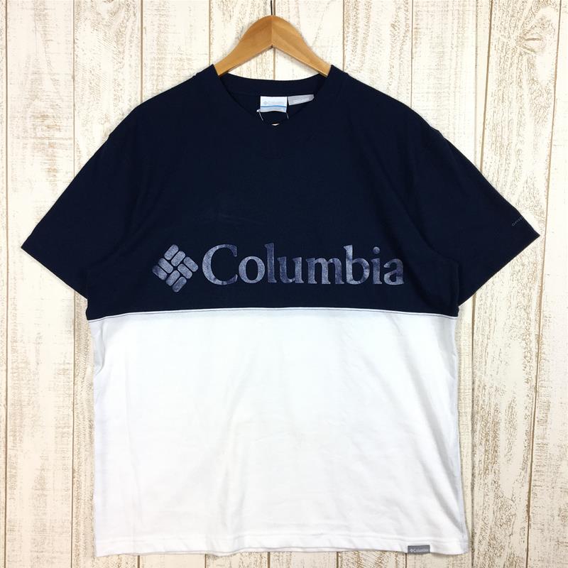 【Men's XL ネイビー系】 Columbia ( コロンビア ) バロナ トレイル Tシャツ Ballona Trail T-Shirts PM4476 Men's  コットン ショートスリーブTシャツ クルーネック インナー シャツ トップス ウェア