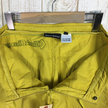 【Men's XS イエロー系】Black Diamond ( ブラックダイヤモンド ) ストレッチ コットン クライミングパンツ 生産終了モデル 入手困難 Men's コットン ロングパンツ ボトムス ウェア - 【公式】2ndGEAR（セカンドギア）Webショップ【登山用品・アウトドア用品専門 買取販売店】