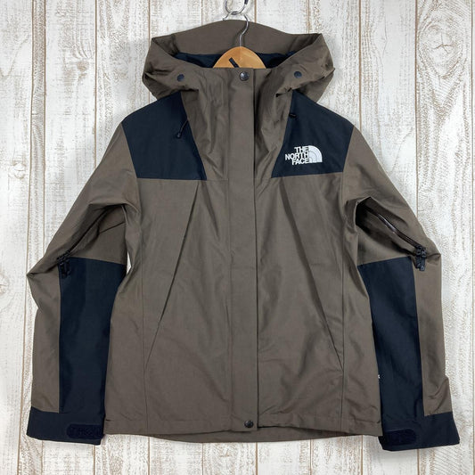 【女款M棕色】The North Face Mountain Jacket Gore-Tex 硬壳连帽衫 NPW61800 亚洲女式硬壳外套