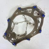 【L グレー系】 Montbell ( モンベル ) チェーン スパイク Chain Spike ウィンターギア クランポン アイゼン z00059395  クランポン アイゼン ウィンターギア